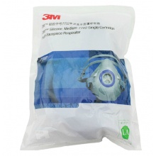 【售价咨询客服】3M 7701硅胶半面罩（小号）7700系列防毒组件