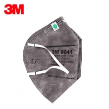 3M 9041耳戴式有机蒸气异味及防颗粒物活性炭防护口罩