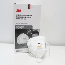 3M 9502V KN95自吸过滤式防颗粒物口罩