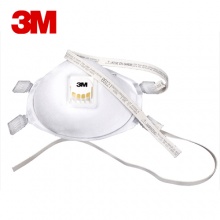 3M 8512 N95带呼吸阀头戴式焊接用防尘口罩
