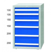 汉盛工具柜6抽屉C1000A-2
